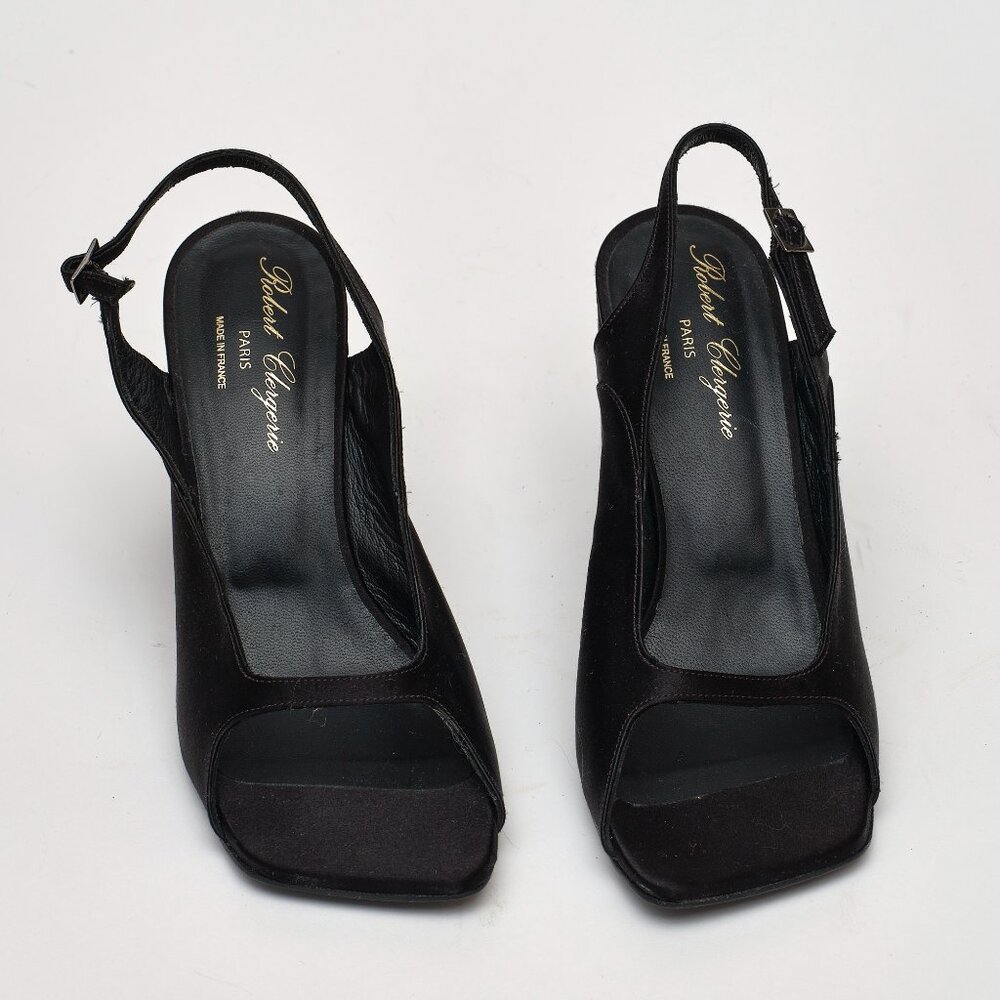 Robert Clergerie Satin Heels